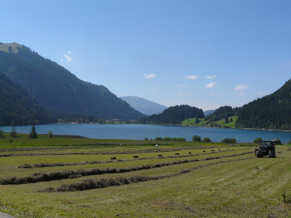 Landhaus Schatz Nesselwängle Buitenkant foto